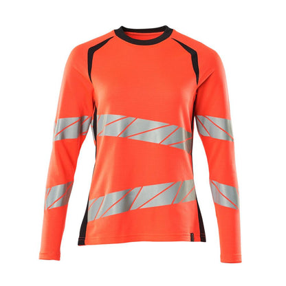 T-shirt, długi rękaw, damski t-shirt o dopasowanym kroju