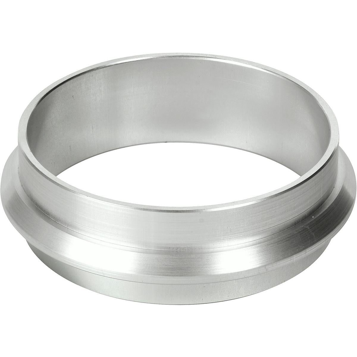 Srebrny metalowy pierścień, lekko stożkowy z gładką, polerowaną powierzchnią, podobny do kasety Duni GmbH DF5 ø 90 mm Srebrny (1 sztuka).