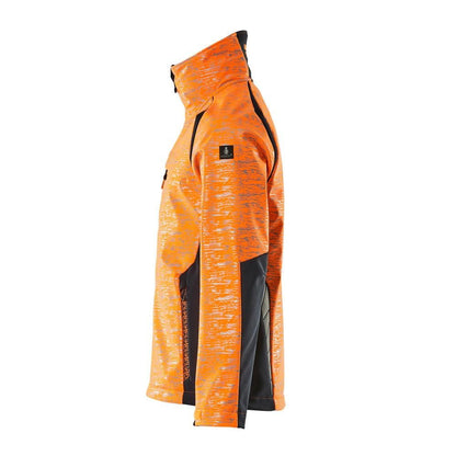 Kurtka typu softshell z efektami odblaskowymi. Kurtka typu softshell