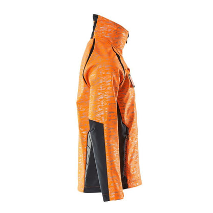 Kurtka typu softshell z efektami odblaskowymi. Kurtka typu softshell