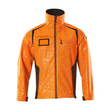 Kurtka typu softshell z efektami odblaskowymi. Kurtka typu softshell