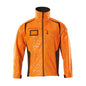 Kurtka typu softshell z efektami odblaskowymi. Kurtka typu softshell
