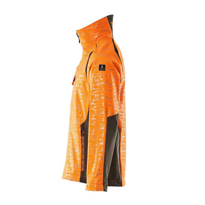 Kurtka typu softshell z efektami odblaskowymi. Kurtka typu softshell
