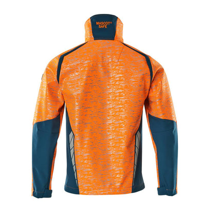 Kurtka typu softshell z efektami odblaskowymi. Kurtka typu softshell