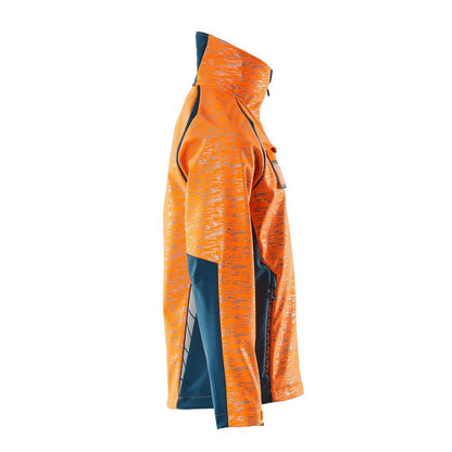 Kurtka typu softshell z efektami odblaskowymi. Kurtka typu softshell