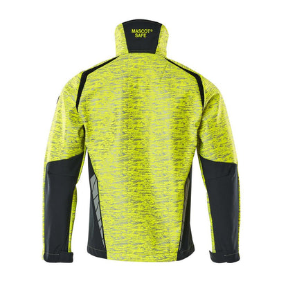 Kurtka typu softshell z efektami odblaskowymi. Kurtka typu softshell