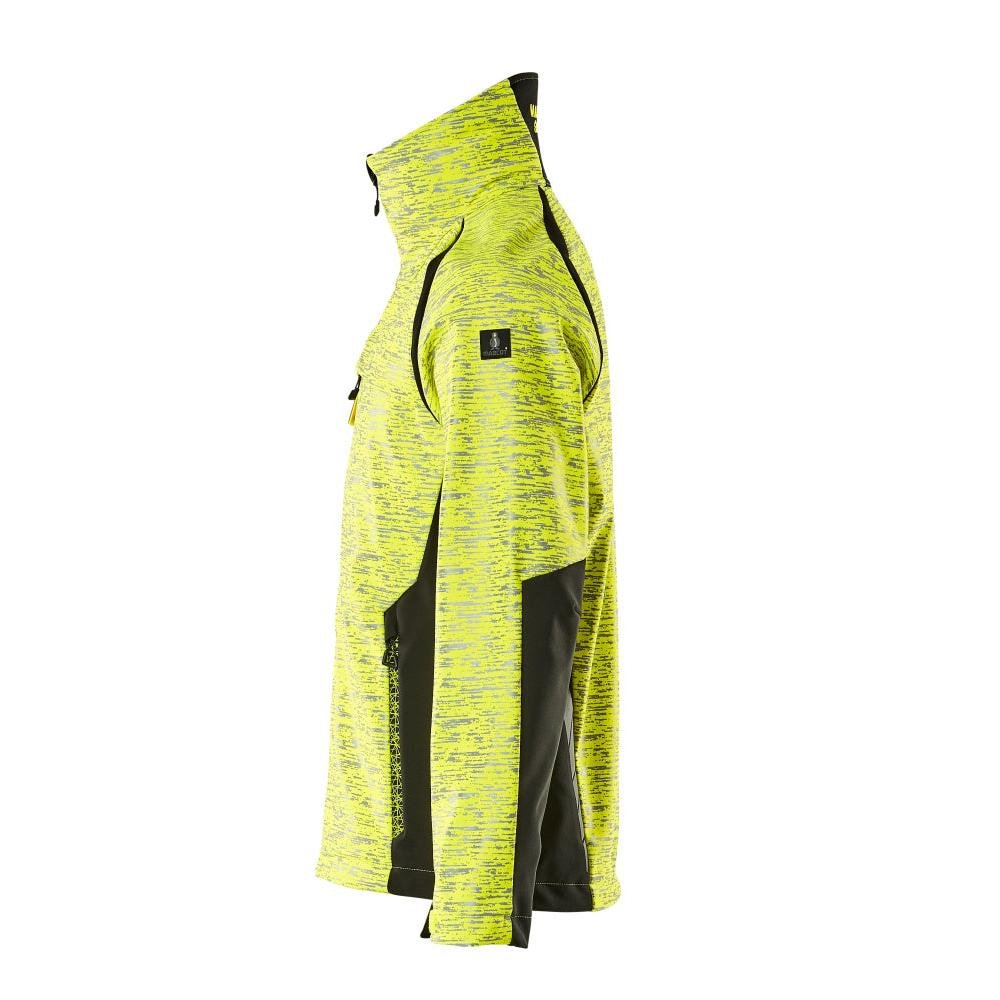 Kurtka typu softshell z efektami odblaskowymi. Kurtka typu softshell