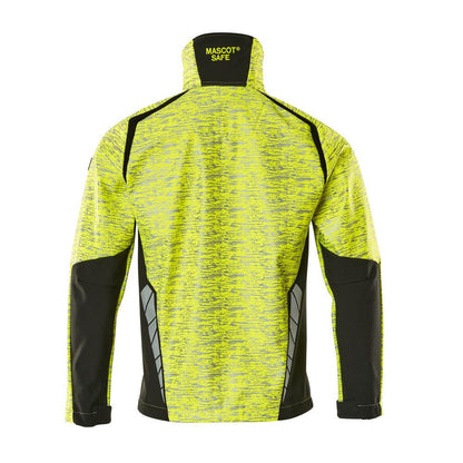 Kurtka typu softshell z efektami odblaskowymi. Kurtka typu softshell
