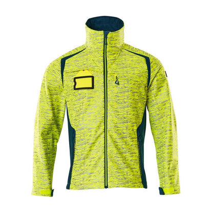 Kurtka typu softshell z efektami odblaskowymi. Kurtka typu softshell