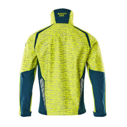 Kurtka typu softshell z efektami odblaskowymi. Kurtka typu softshell