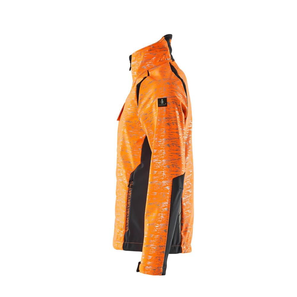 Kurtka Soft Shell z efektami odblaskowymi, damska kurtka typu softshell