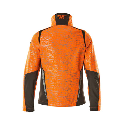 Kurtka Soft Shell z efektami odblaskowymi, damska kurtka typu softshell