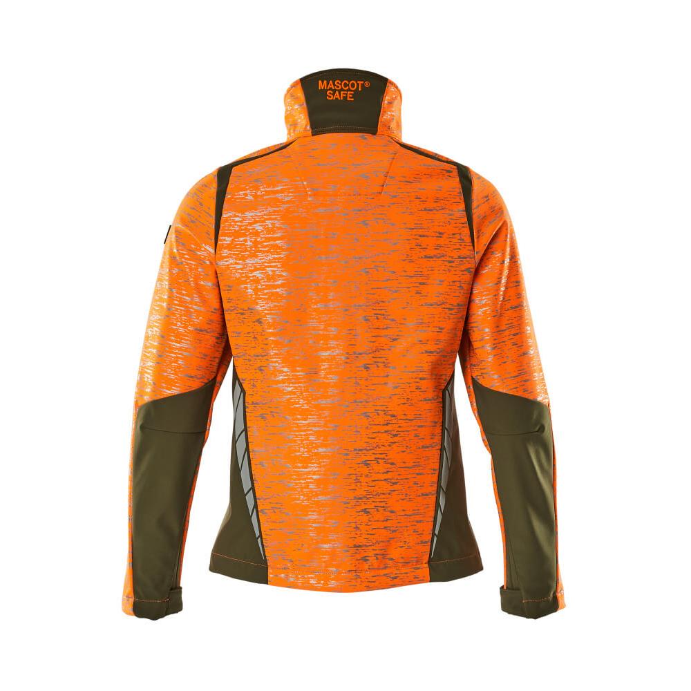 Kurtka Soft Shell z efektami odblaskowymi, damska kurtka typu softshell