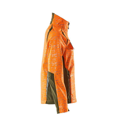 Kurtka Soft Shell z efektami odblaskowymi, damska kurtka typu softshell