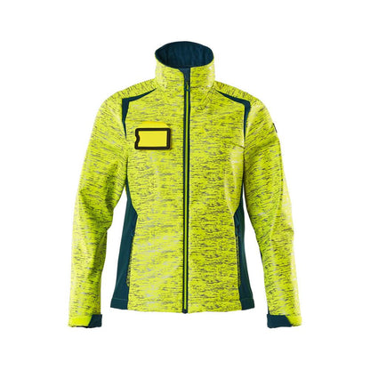 Kurtka Soft Shell z efektami odblaskowymi, damska kurtka typu softshell