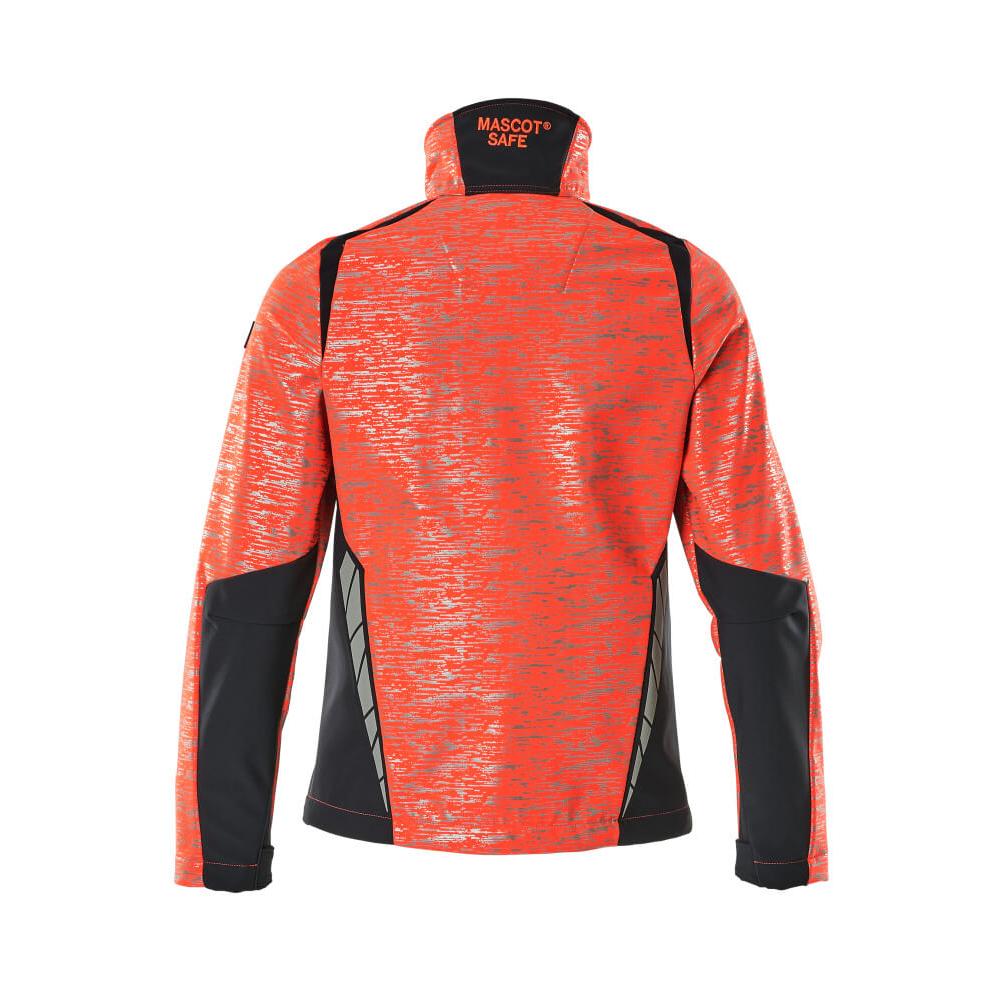 Kurtka Soft Shell z efektami odblaskowymi, damska kurtka typu softshell