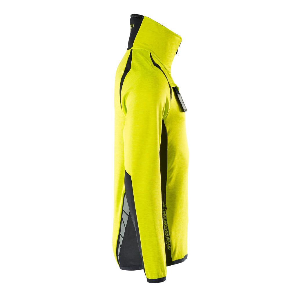 Polarowy sweter z krótką kurtką z mikropolaru zapinaną na zamek