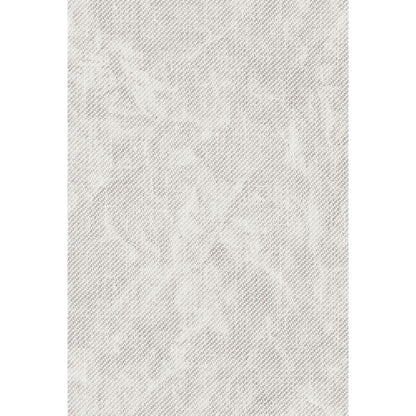 Zbliżenie serwetek Dunilin 40 x 60 cm 1/4 fałda firmy Duni GmbH ukazuje jasnoszarą tkaninę strukturalną z subtelnym wzorem krzyżowym i delikatnymi fałdami, co daje miękki, tkany wygląd, idealny do eleganckiej dekoracji stołu.