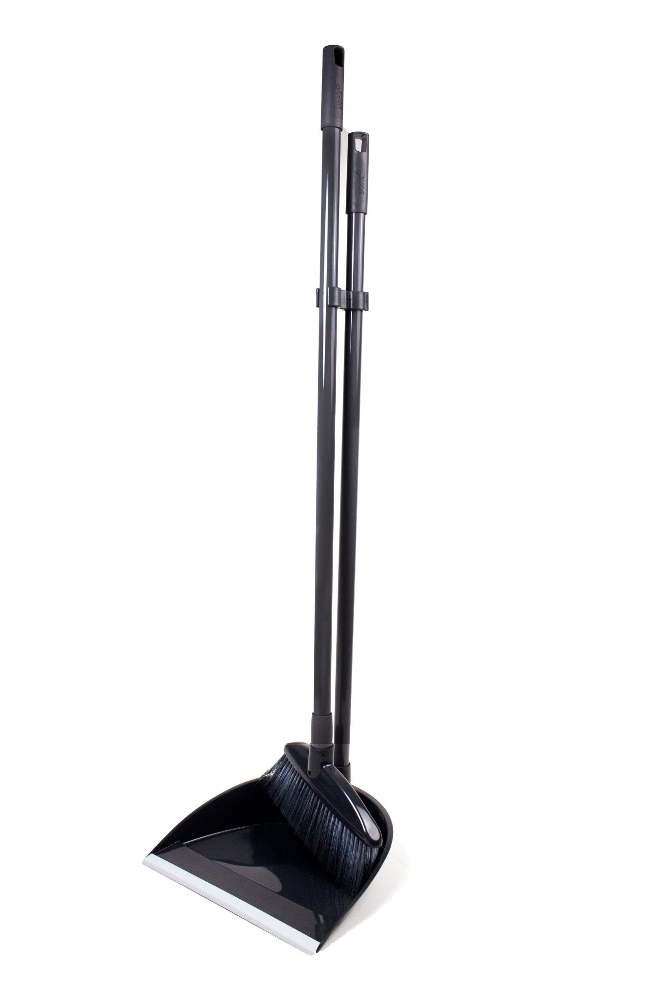 Nölle Profi Brush Zestaw do zamiatania z długą rączką, 80 cm, włosie syntetyczne, srebrny/zielony | 1 sztuka