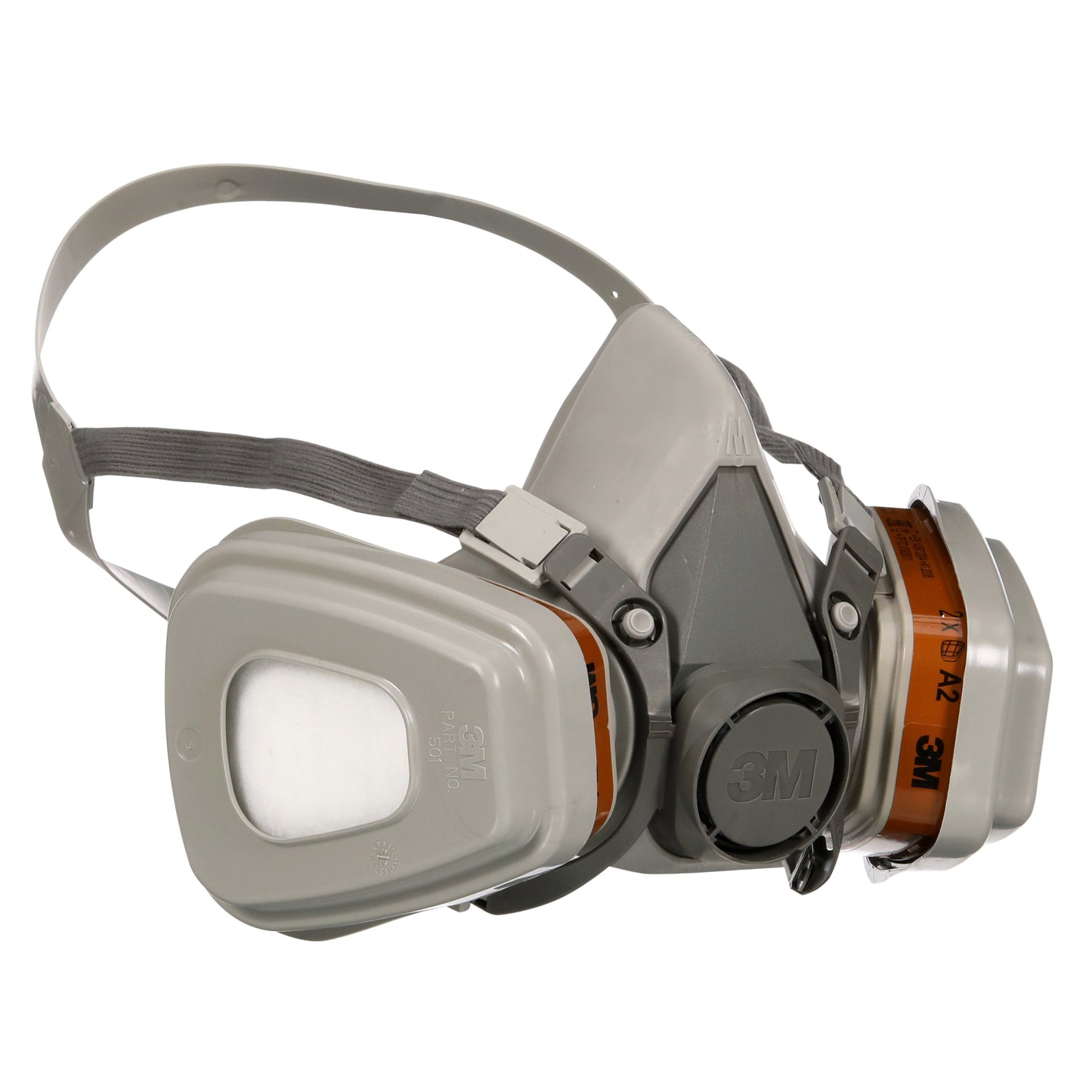 Maska ochronna 3M™ 6003KIT-1 od 3M Deutschland GmbH oferuje optymalną ochronę przed oparami organicznymi A2P3, z wymiennymi filtrami (1x6200, 2x6055, 2x5935, 2x501) i regulowanymi paskami. Opakowanie zawiera 1 sztukę.