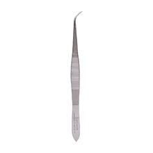 Precyzyjne pęsety chirurgiczne, 11 cm, wygięte