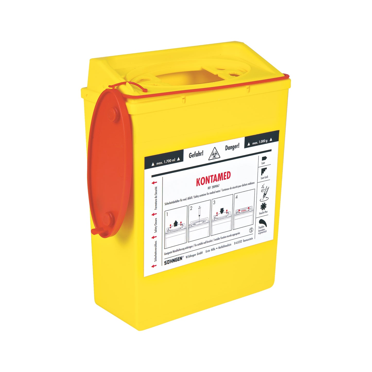 KONTAMED-Sicherheitsbehälter