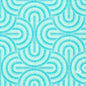 Serwetki w kolorze turkusowym i miętowym z geometrycznym wzorem promieniowych, cienkich linii, które tworzą strukturalny, symetryczny wzór. Duni GmbH "Breeze Mint Blue Servietten" 33x33 cm, opakowanie z 50 sztuk.