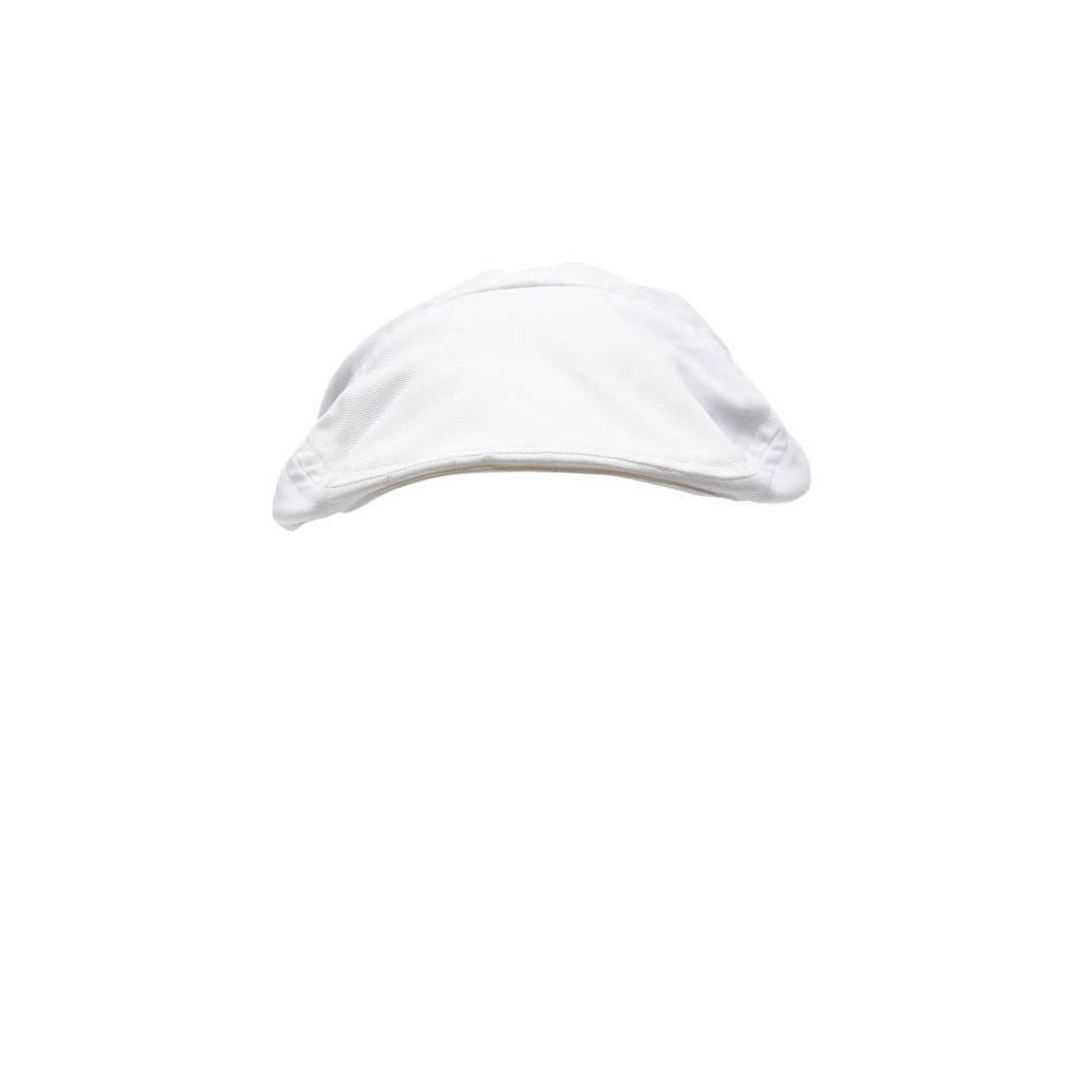 Kaszkiety typu flat cap w kolorze białym