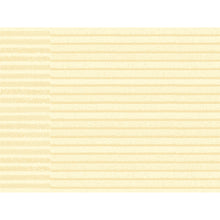 Ein digitales Bild mit horizontalen Linien in Creme und Hellgelb auf Weiß erinnert an das Aussehen der Bio-Dunicel-Sets 30x40 Tessuto creme - hochwertige Tischsets (Packung 100 Stück) der Duni GmbH, die ein sanftes, raffiniertes Ambiente ausstrahlen.