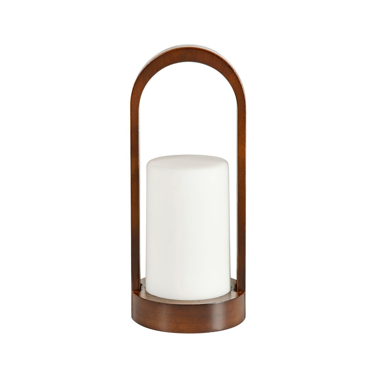 Świecznik LED z orzecha włoskiego firmy Duni GmbH to elegancka dekoracja stołu o wymiarach 24x10 cm (1 sztuka), która zachwyca szlachetnym wzornictwem z drewna orzechowego.