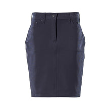 Spódnica ULTIMATE STRETCH, DIAMOND, spódnice 55 cm, kolor czarno-niebieski