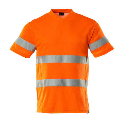 T-shirt, dekolt V, t-shirt o nowoczesnym kroju