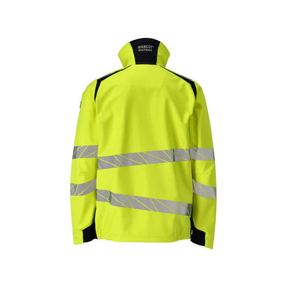 Kurtka Soft Shell Kurtka Soft Shell Multisafe, odblaskowa żółto/czarno-niebieska