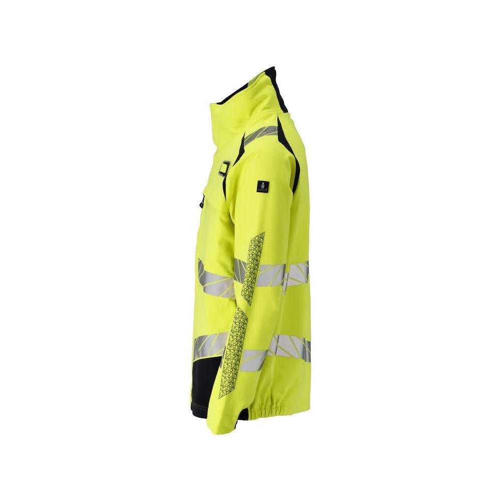 Kurtka robocza ULTIMATE STRETCH Multisafe, odblaskowa żółto/czarno-niebieska