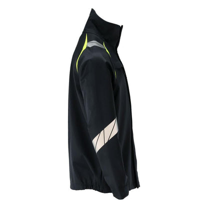 Kurtka softshellowa Kurtka softshellowa Multisafe, czarno-niebieska/żółta odblaskowa