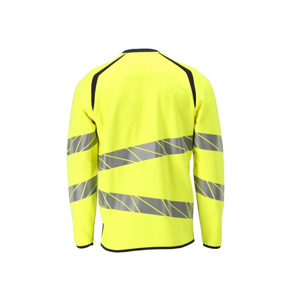 Bluza o nowoczesnym kroju. Bluza Multisafe, odblaskowa żółto-czarno-niebieska