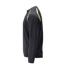 Bluza o nowoczesnym kroju. Bluza Multisafe, czarno-niebieska/żółta odblaskowa