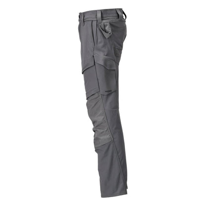 Spodnie z kieszeniami na kolanach, spodnie ULTIMATE STRETCH, kolor antracytowy