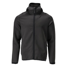 Bluza polarowa, kaptur, kurtka z mikropolaru zapinana na zamek, kolor czarny