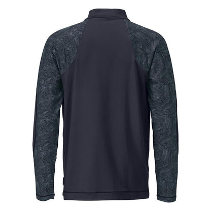 T-shirt z długim rękawem, krótki, zapinany na zamek
