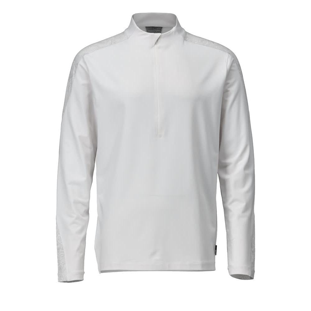 T-shirt z długim rękawem, krótki, zapinany na zamek