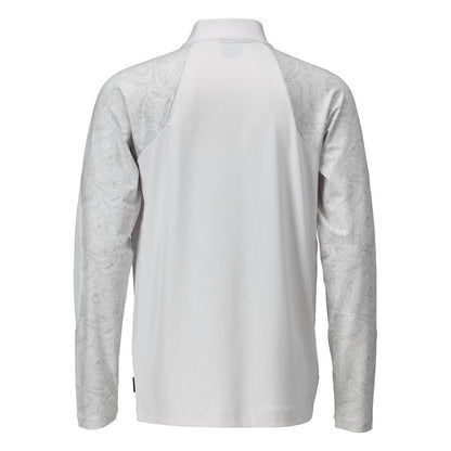 T-shirt z długim rękawem, krótki, zapinany na zamek