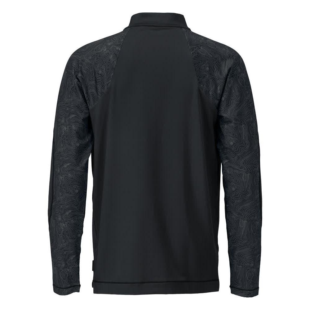 T-shirt z długim rękawem, krótki, zapinany na zamek