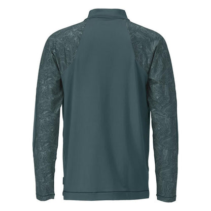 T-shirt z długim rękawem, krótki, zapinany na zamek
