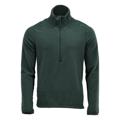 Sweter z mikropolaru w połączeniu z krótką kurtką z mikropolaru zapinaną na zamek