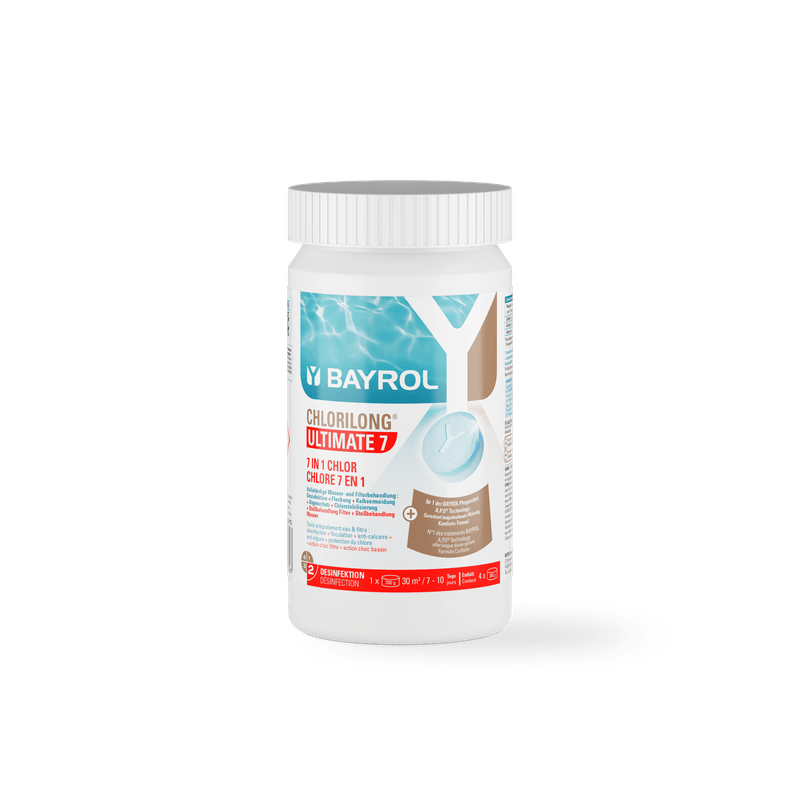 BAYROL Chlorilong® ULTIMATE7 dwufazowe tabletki chlorowe z 7 funkcjami
