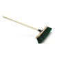 Nölle Profi Brush miotła ogrodowa Power Stick 40 cm z trzonkiem 140 cm (Ø 23,5 mm) od Nölle Profi Brush technika szczotek i pędzli e.K., idealna do czyszczenia na zewnątrz, jest przedstawiona na białym tle.