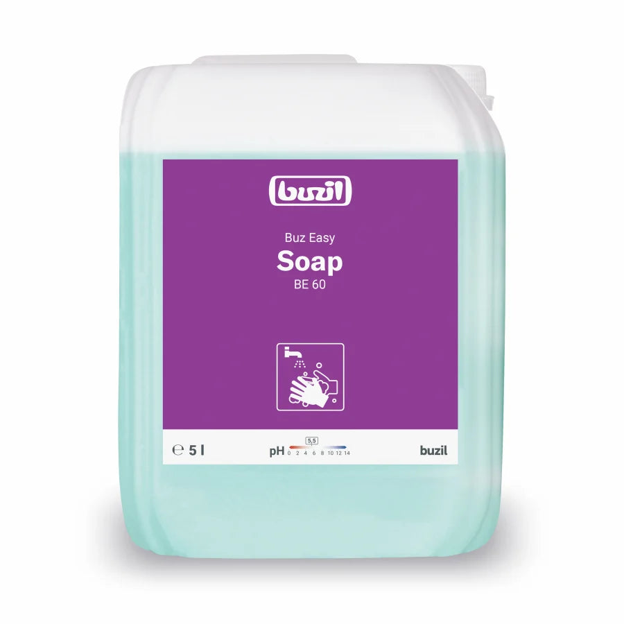 Buzil Buz Easy Soap Łagodny dla skóry płyn do mycia rąk | Kanister (5 l)