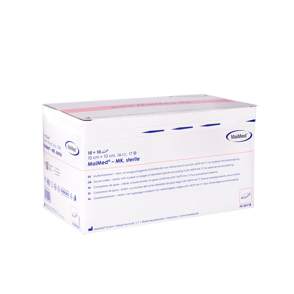 MaiMed-MK-sterylne kompresy z gazy