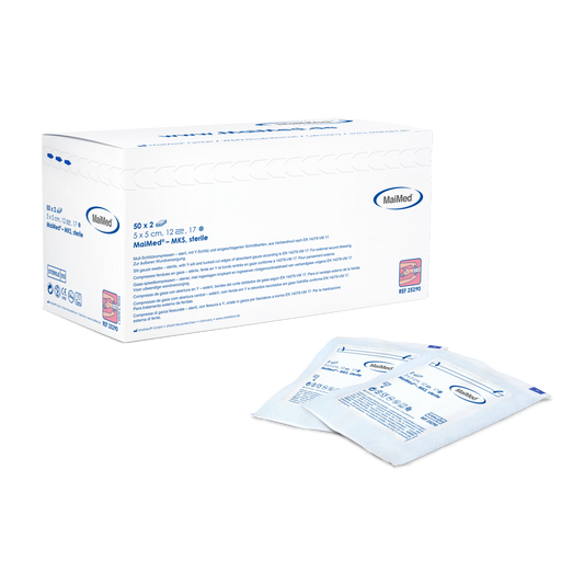 MaiMed-MKS-sterylne kompresy z gazy